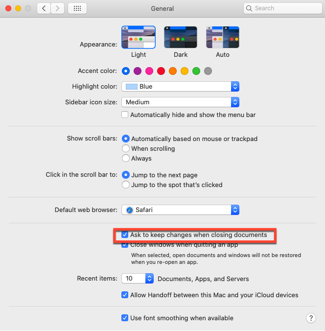 Allow App System Preferences