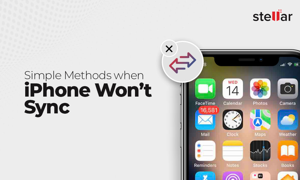 simple methods when iphone won't sync