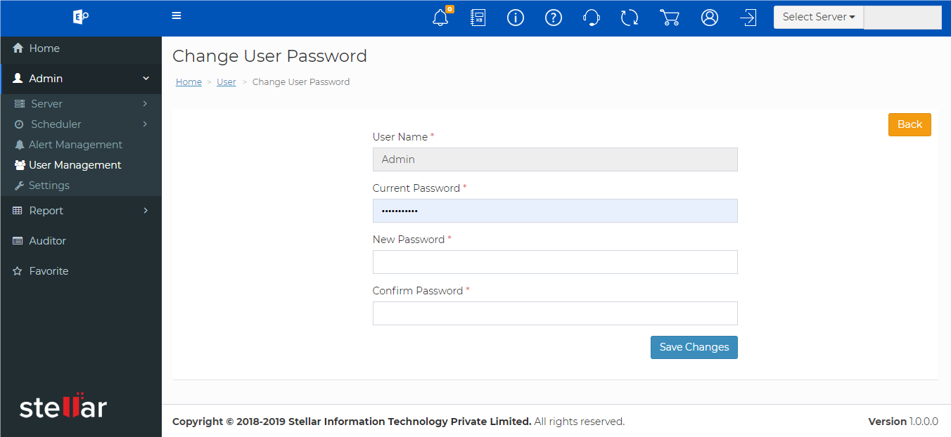 setting up account in stellar reporter & auditor