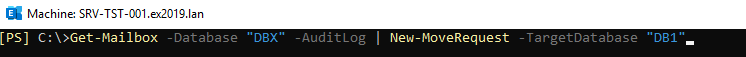 Move Mailboxes to another database