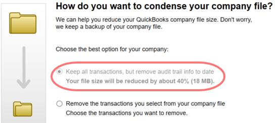 condense company file data