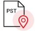 Auto-Locates Default PST Files 