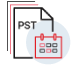 Splits Multiple PST Files by Date 