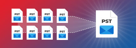 To Merge Multiple PST files into One