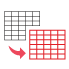 Vue des données des tableaux Transactions 