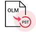 Converts Outlook for Mac Data (OLM) File into PST 