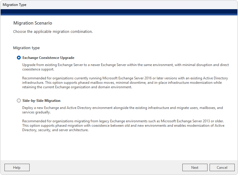 Create Migration Job
