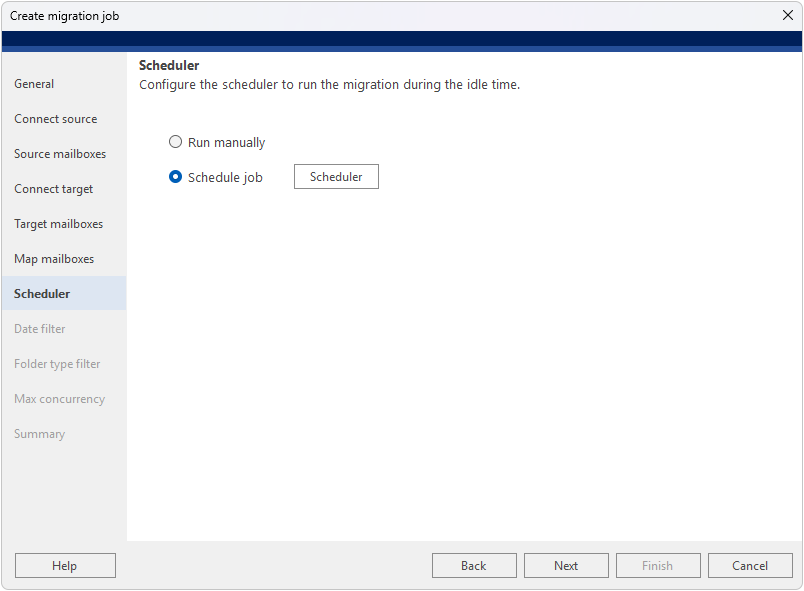 Folder Type Filter