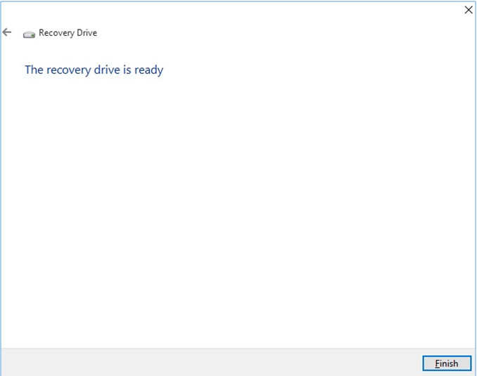 What s the best ways to create recovery media for my windows 10 pc 