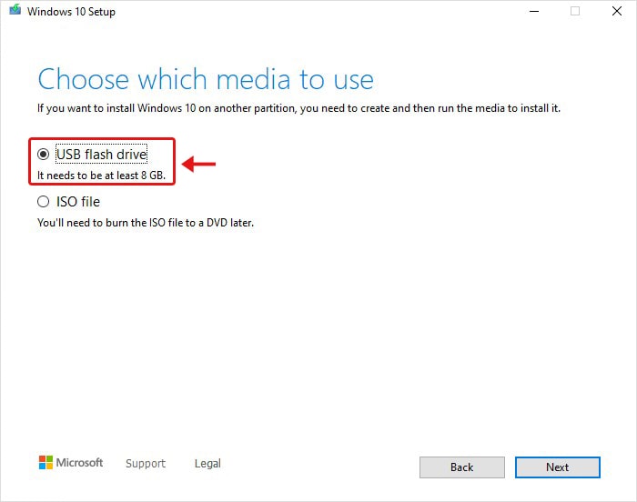 What s the best ways to create recovery media for my windows 10 pc 