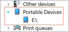 SD Card As Portable Devices