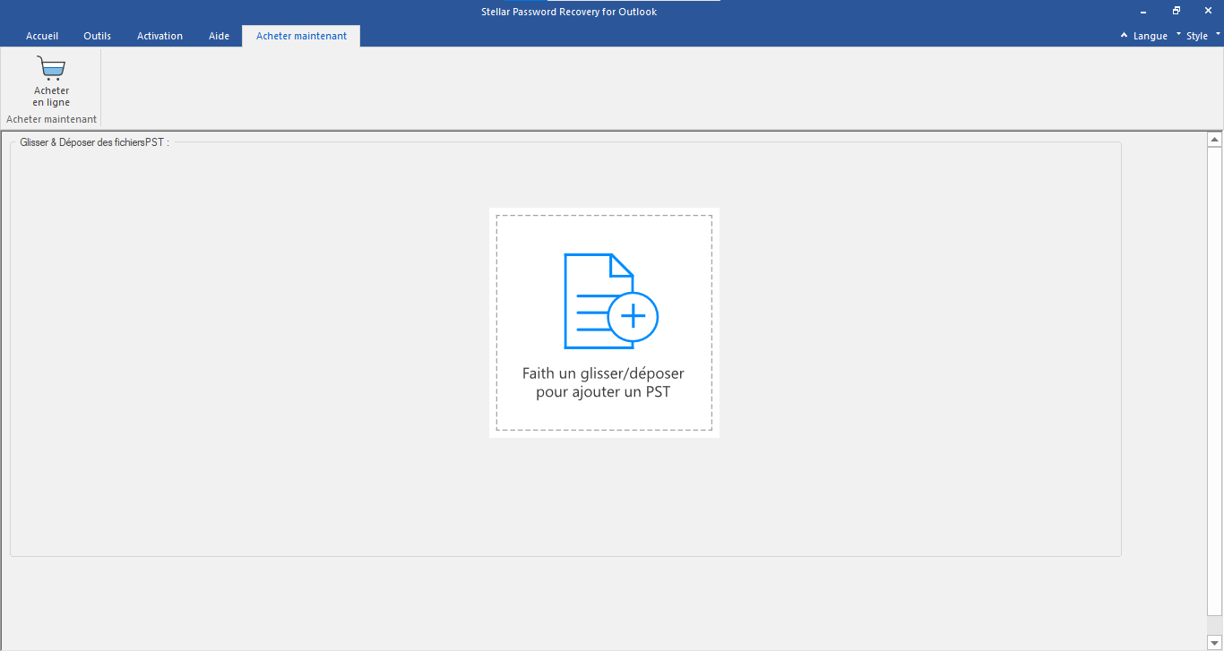 Stellar Password Recovery for Outlook