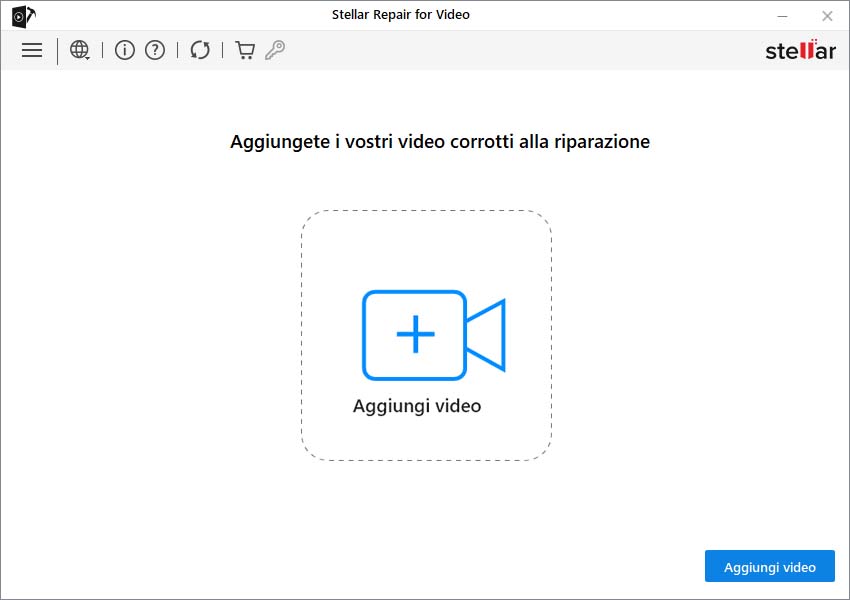 Scaricare e lanciare Stellar Repair for Video