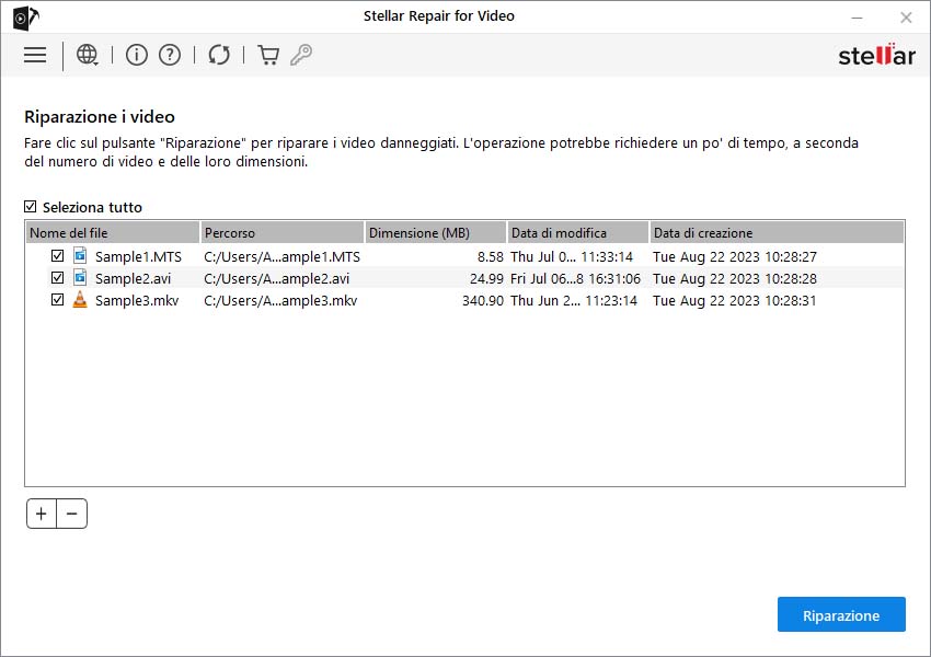 Stellar Repair for Video- ripristinare vecchi video