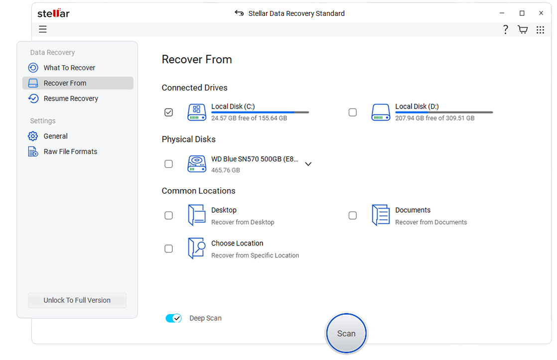 Select File Type