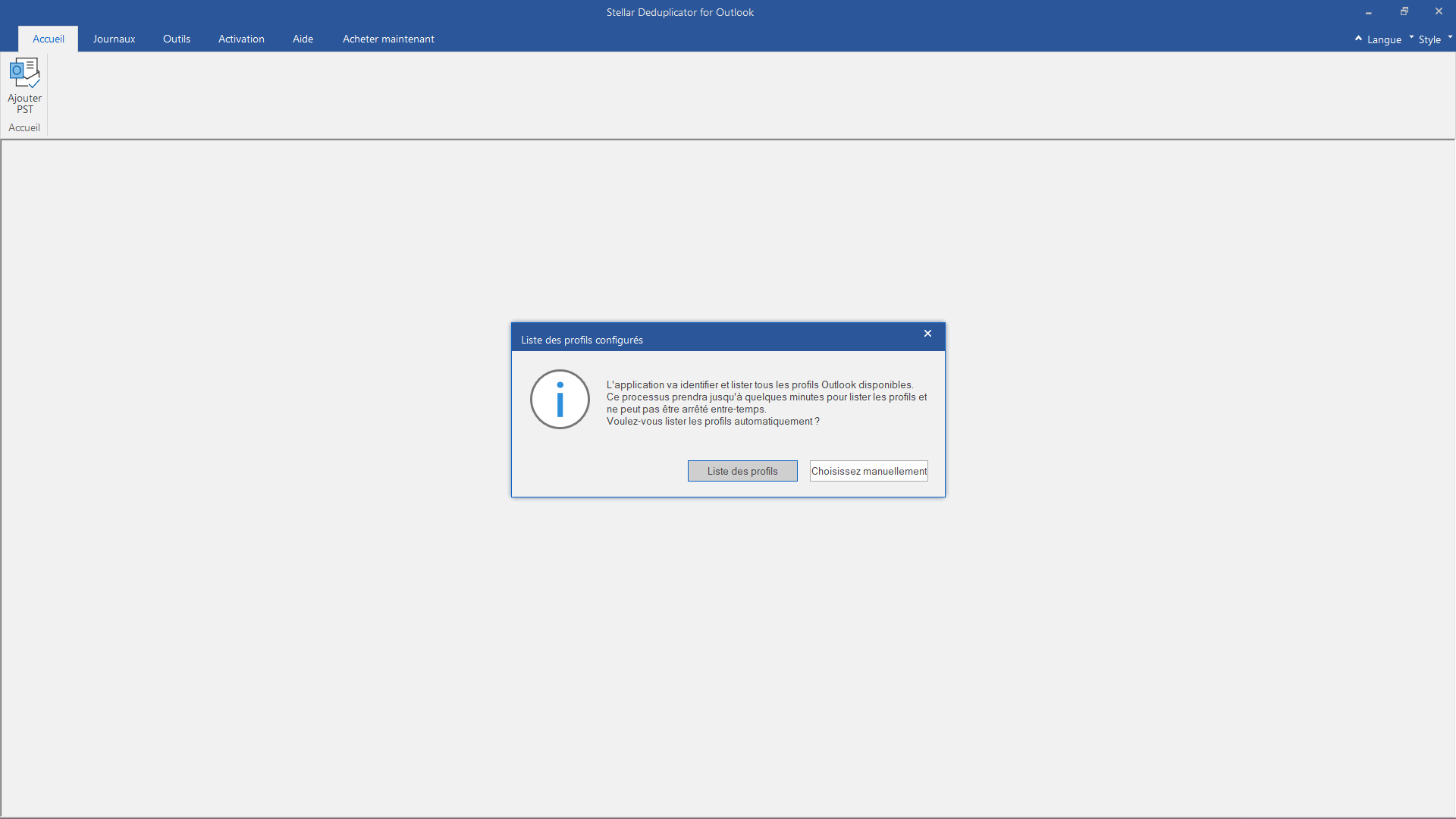 Stellar Deduplicator for Outlook