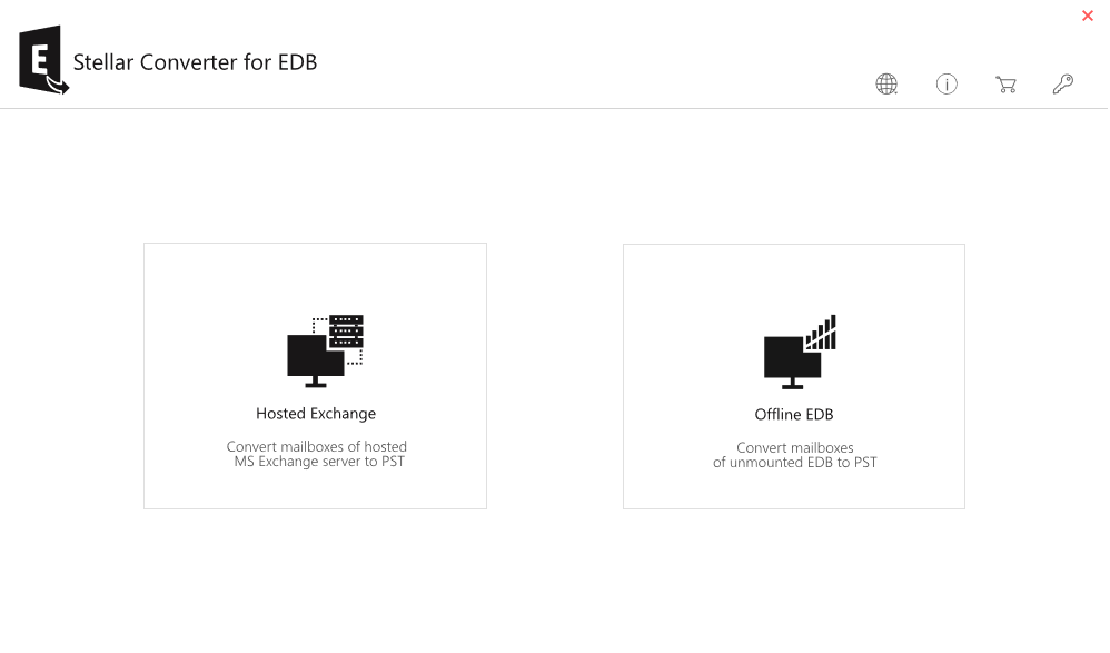 open offline edb file