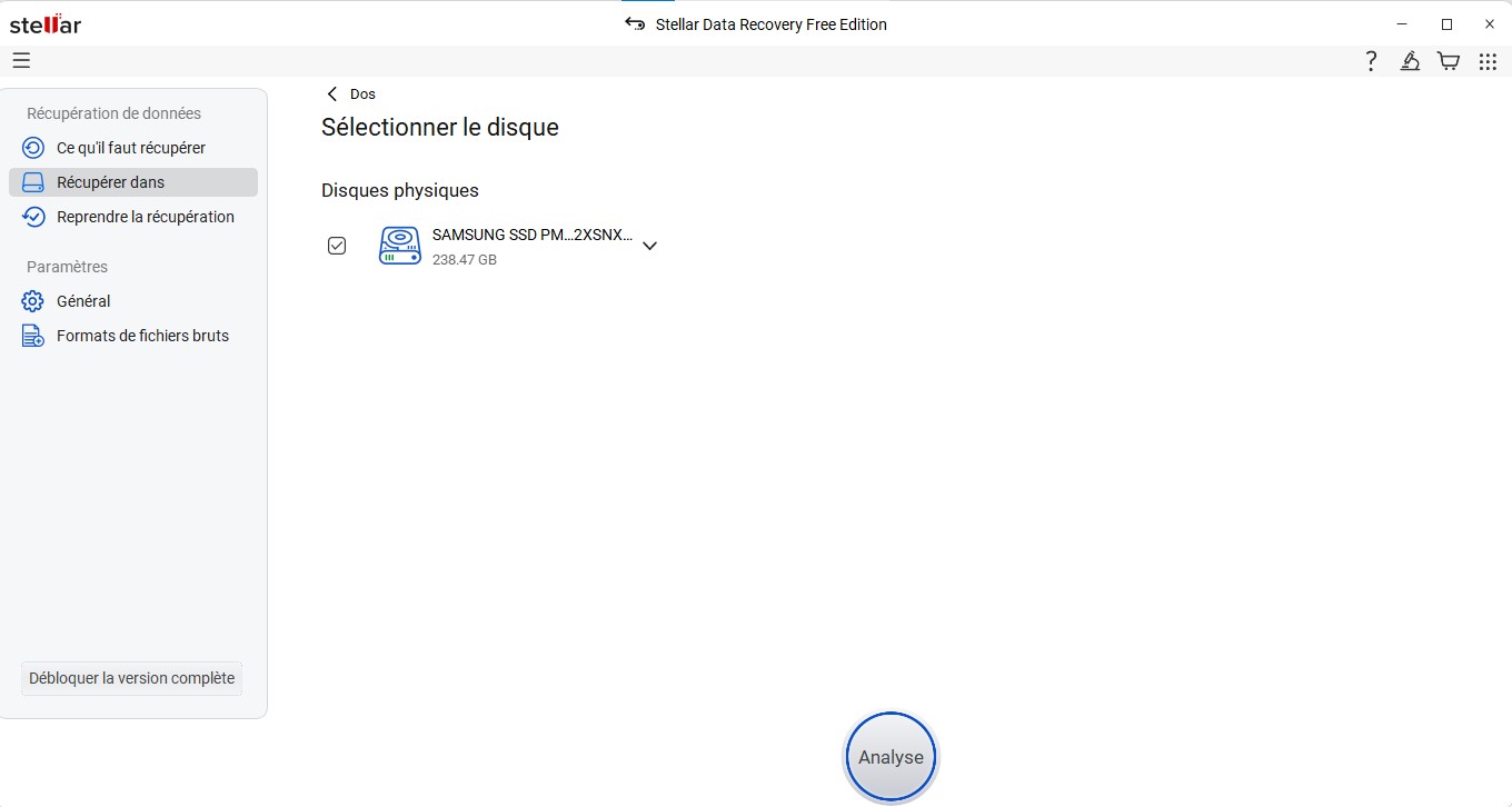 Récupérer des fichiers à partir de disques RAW 
