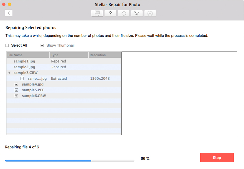 Stellar Photo Repair- Mac Repair