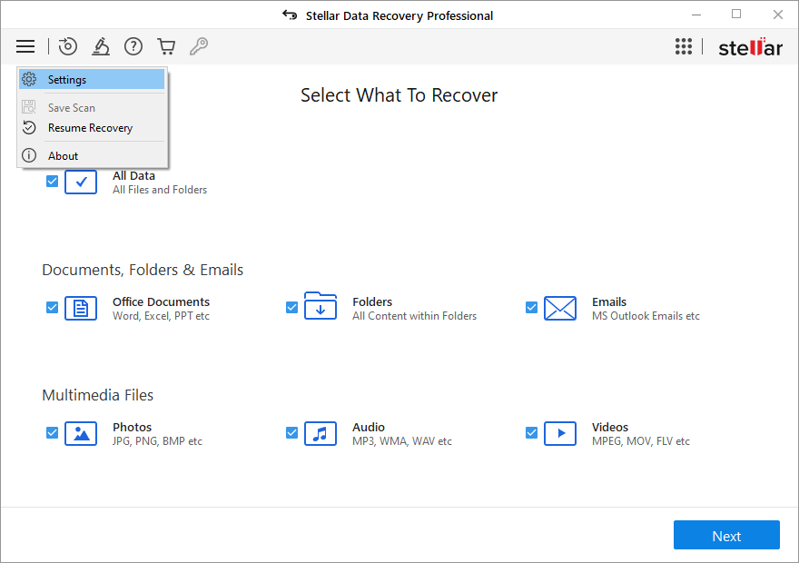 https://www.stellarinfo.com/public/image/catalog/screenshot/kb/data-recovery-professional/settings-selection.png