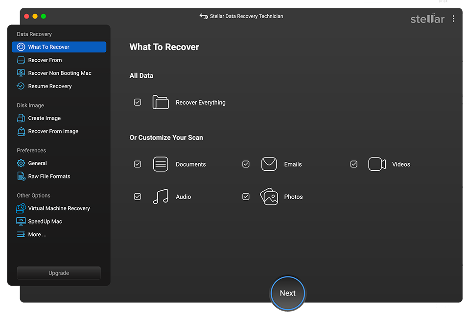 Stellar Data Recovery Technician for Mac