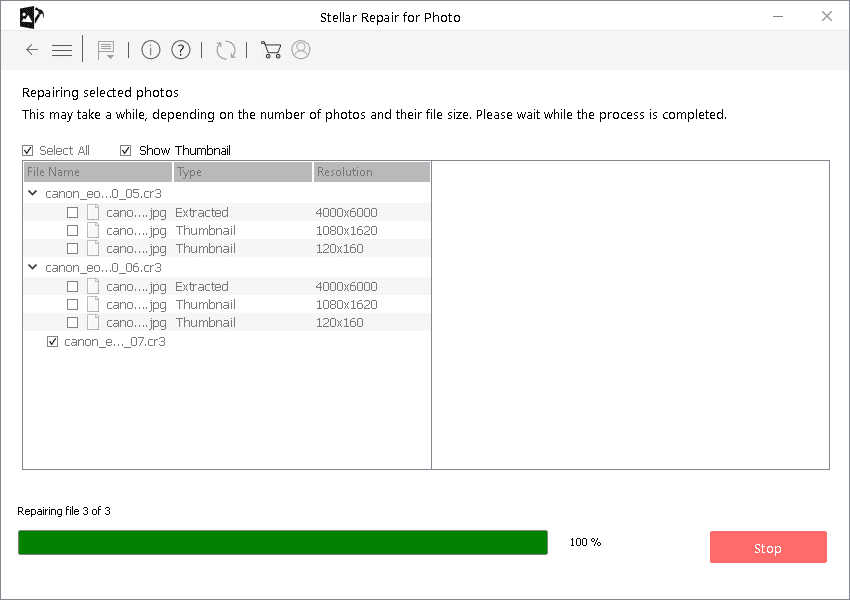 Stellar Repair for Photo- Repair files