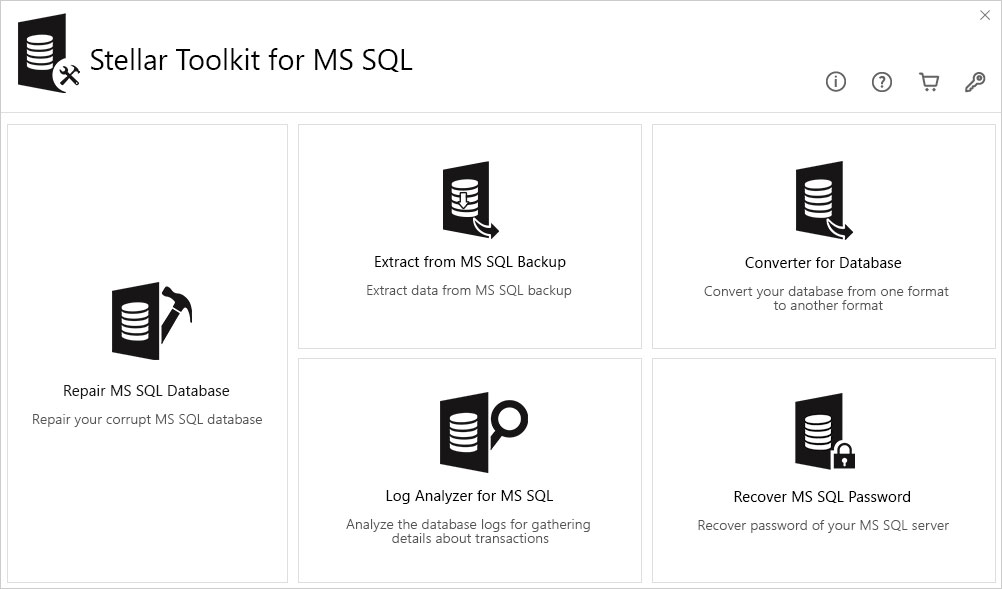 Stellar Toolkit for MS SQL