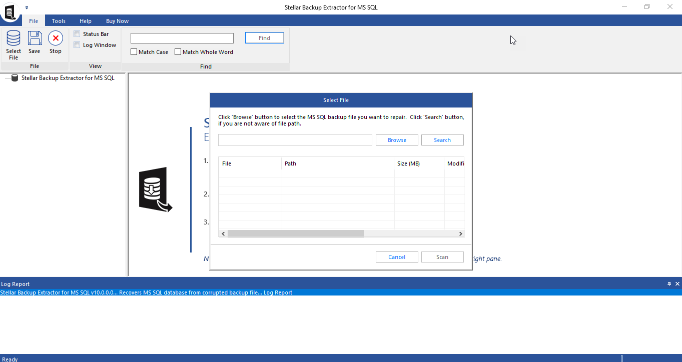 Sql database toolkit repair mdf restore backup password recovery