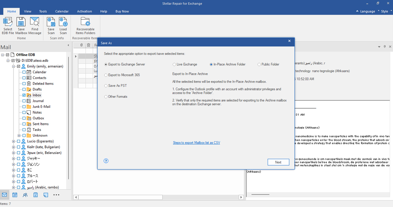 Outlook repair