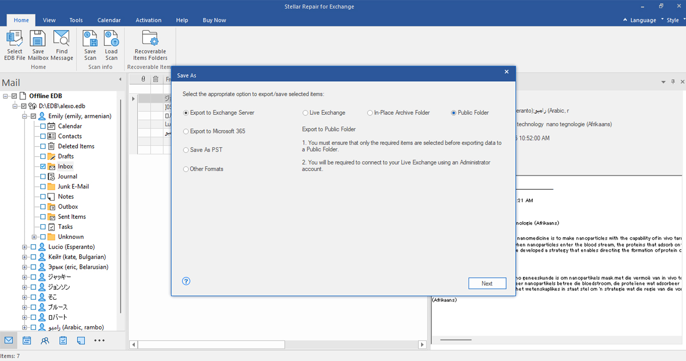 Outlook repair