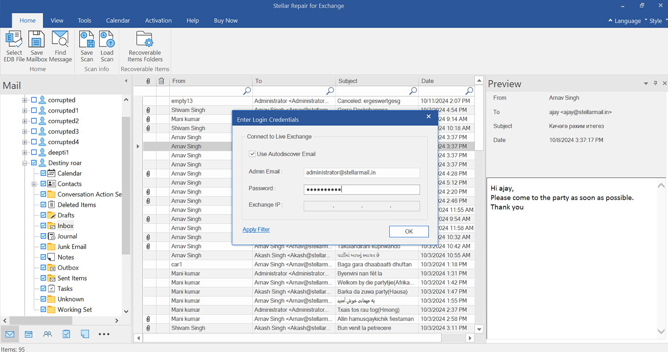 Outlook repair