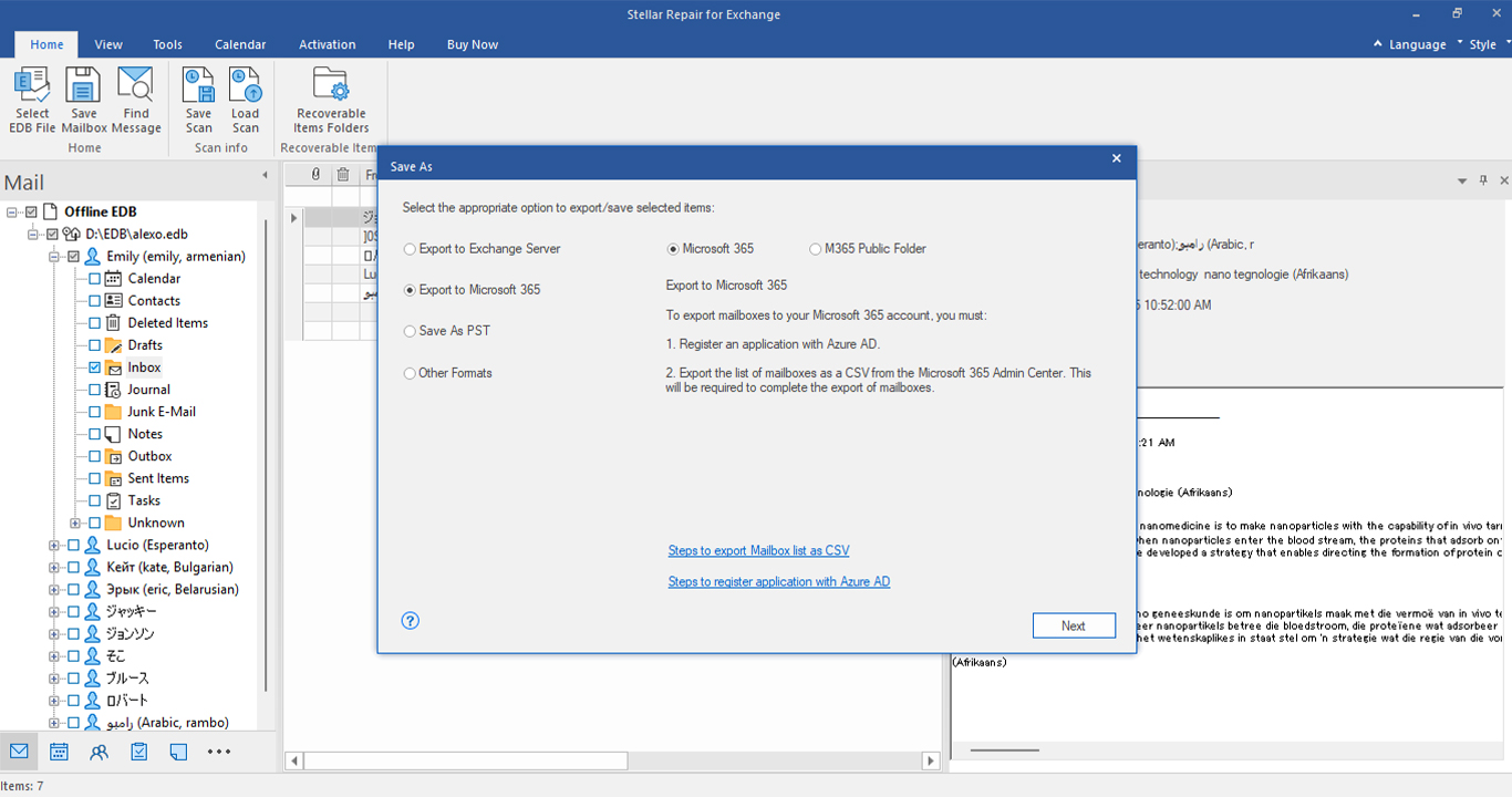Outlook repair