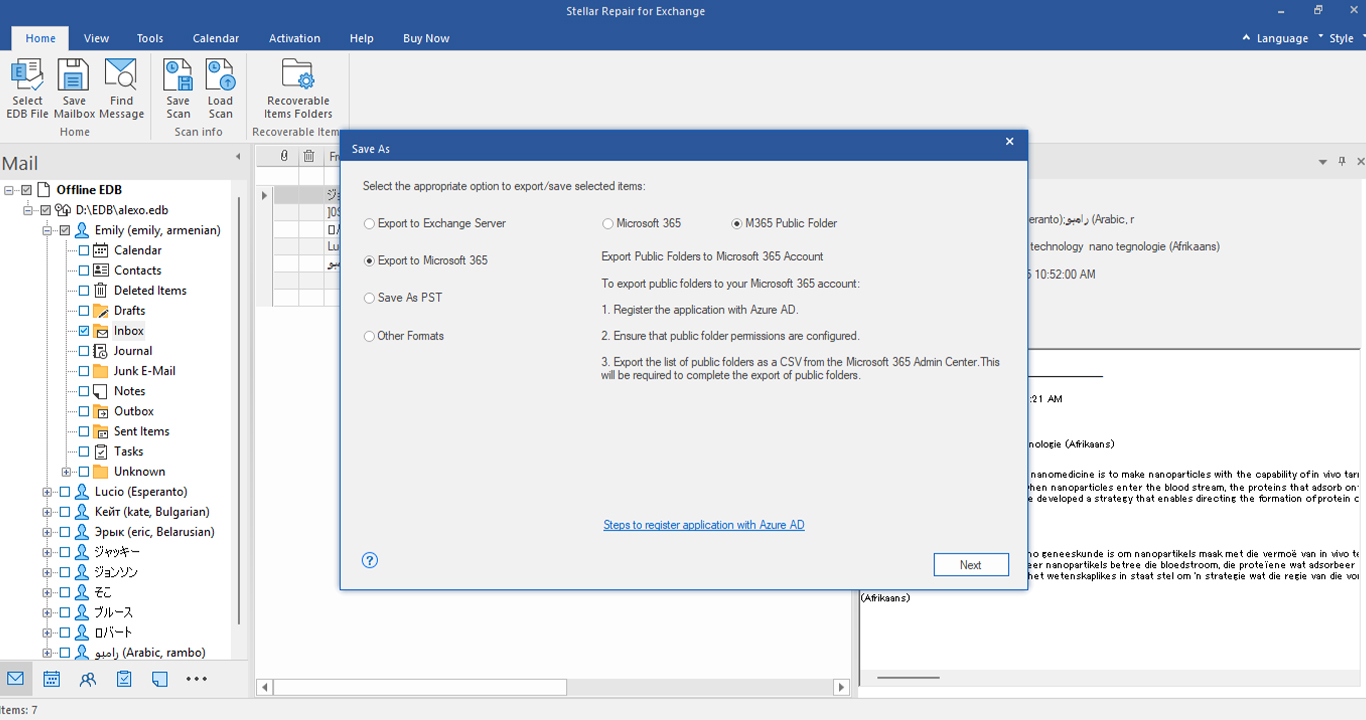 Outlook repair