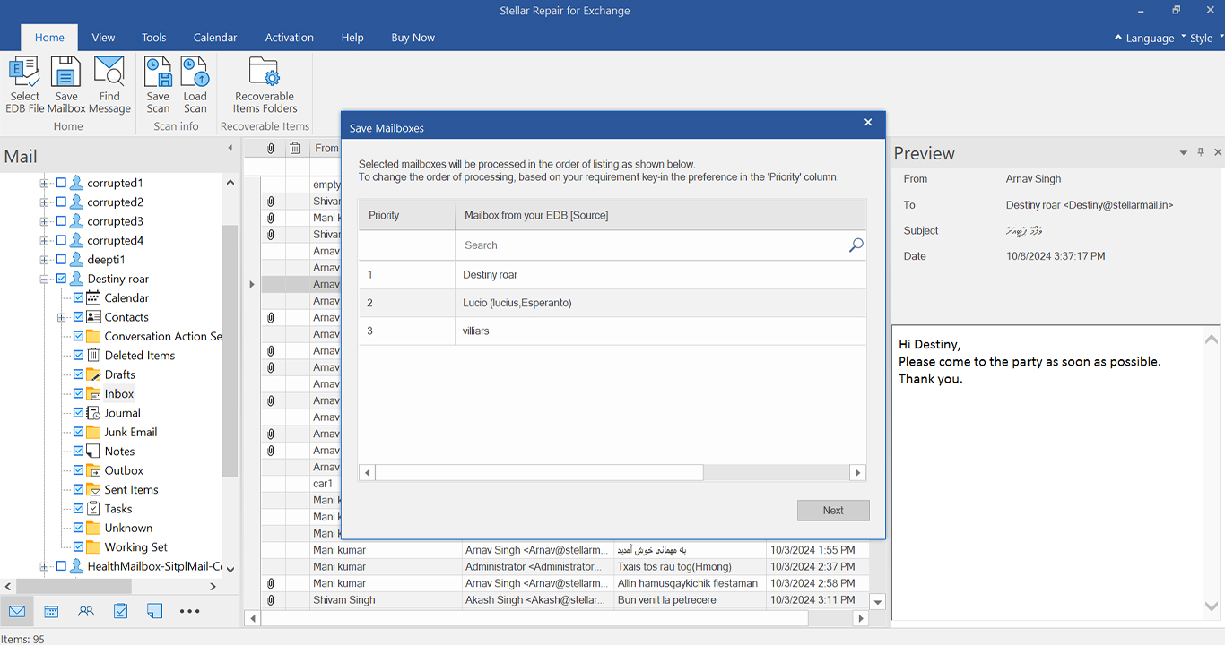 Outlook repair