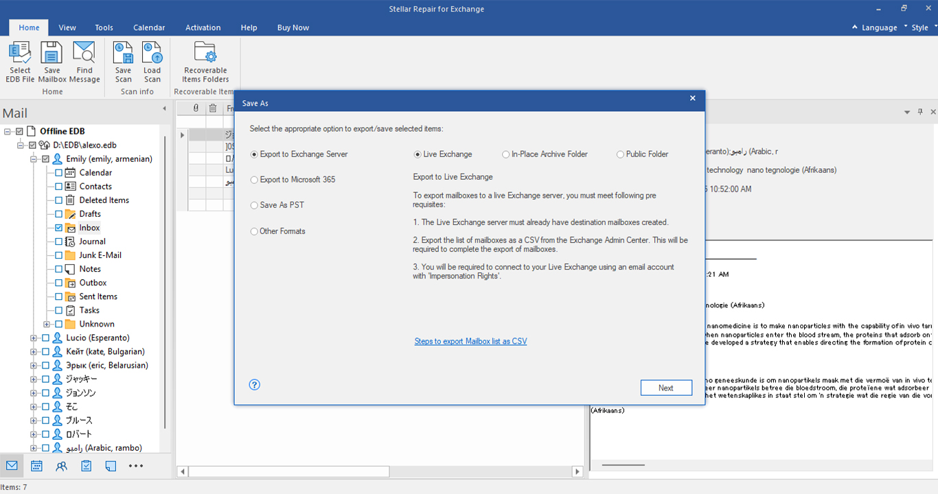 Outlook repair