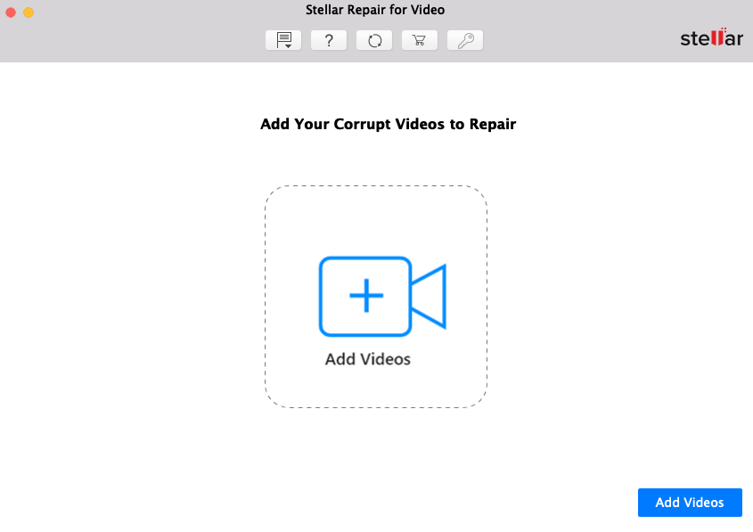 Stellar Repair for Video - Add corrupt MP4 file