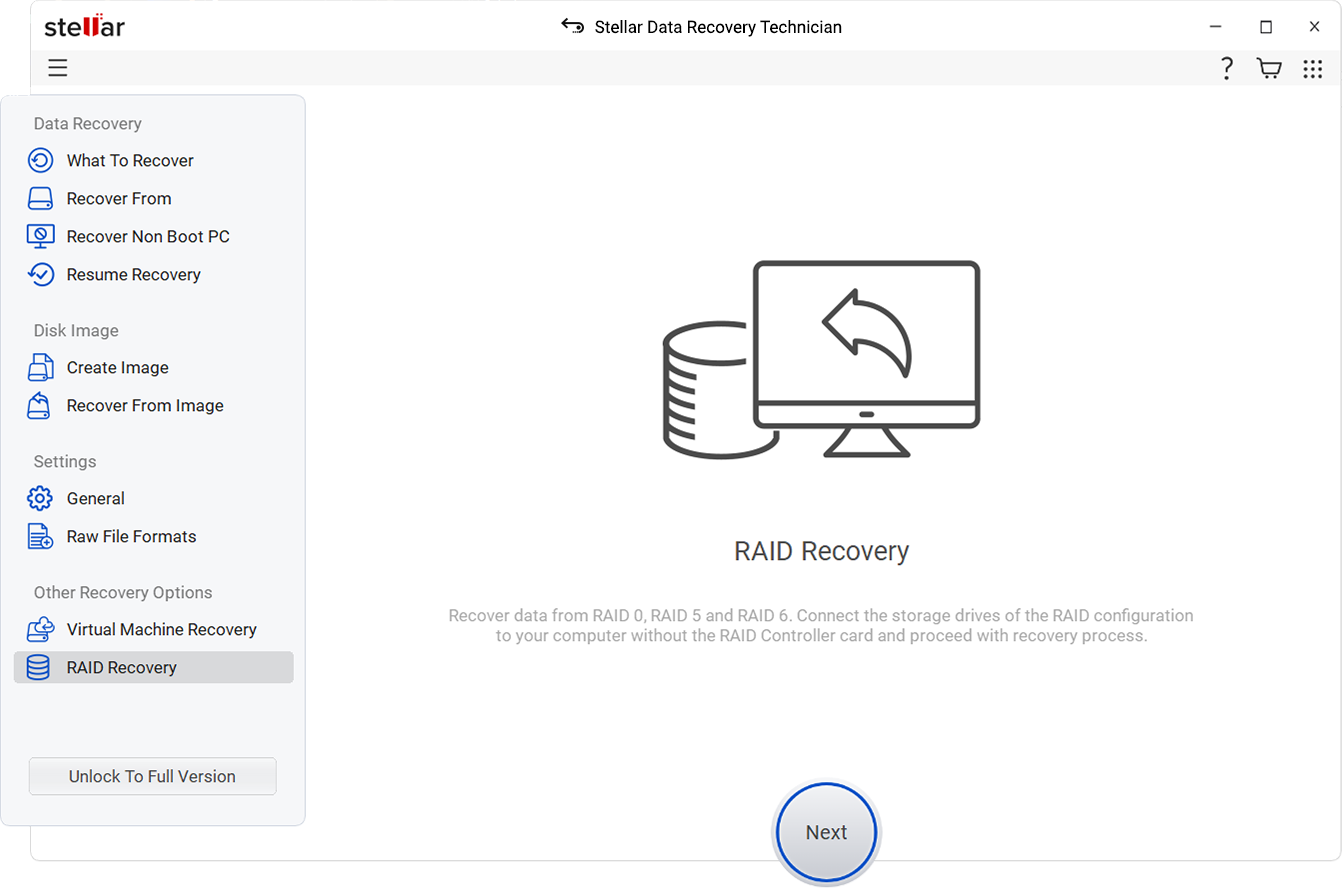 raid data recovery