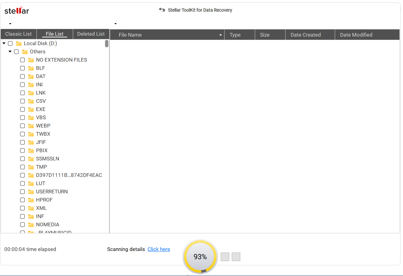 software scans every single block
