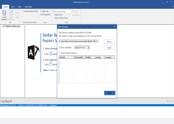 scanning process - partitin recovery software