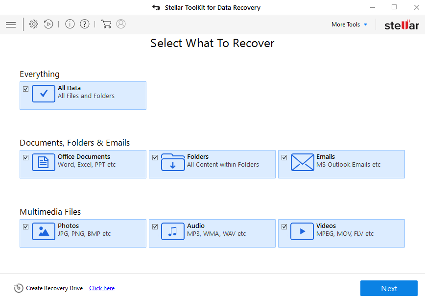 Windows 10 Stellar Toolkit for Data Recovery full