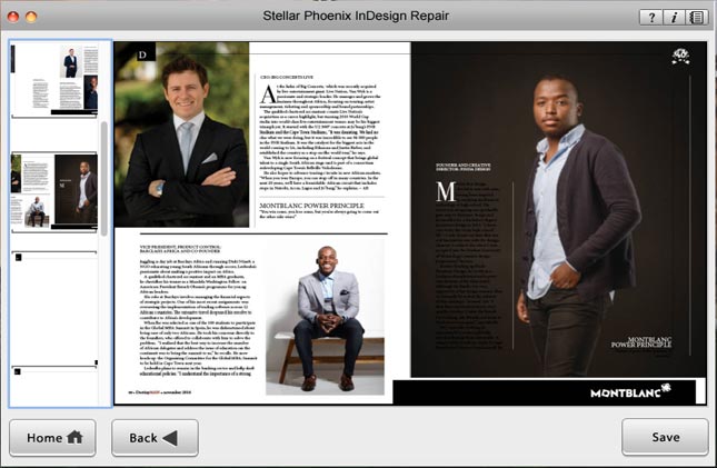Stellar Phoenix InDesign Repair