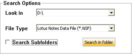Lotus Notes Recovery