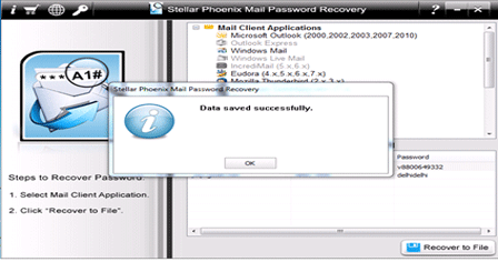Mail Password Recovery