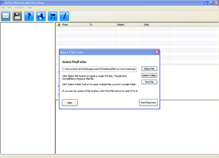 Mail Recovery Screenshot