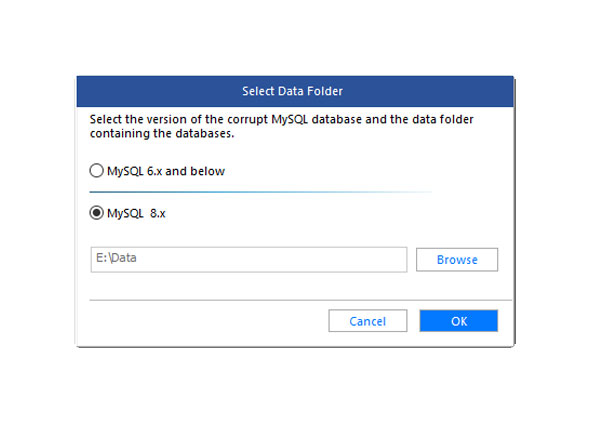 Database Repair for MySQL