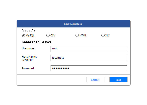 Database Repair for MySQL