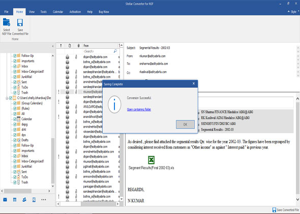 save data to existing pst file