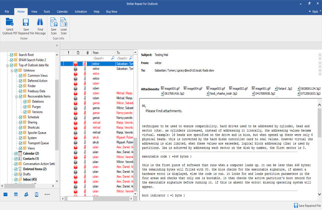 Windows 7 Stellar Outlook Pst Repair 12.0.0.0 full