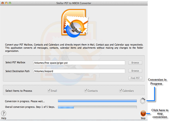 PST to MBOX Converter