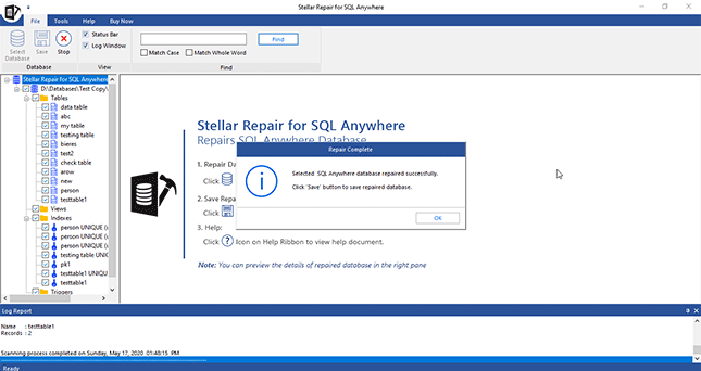 Stellar Phoenix Repair for SQL Anywhere